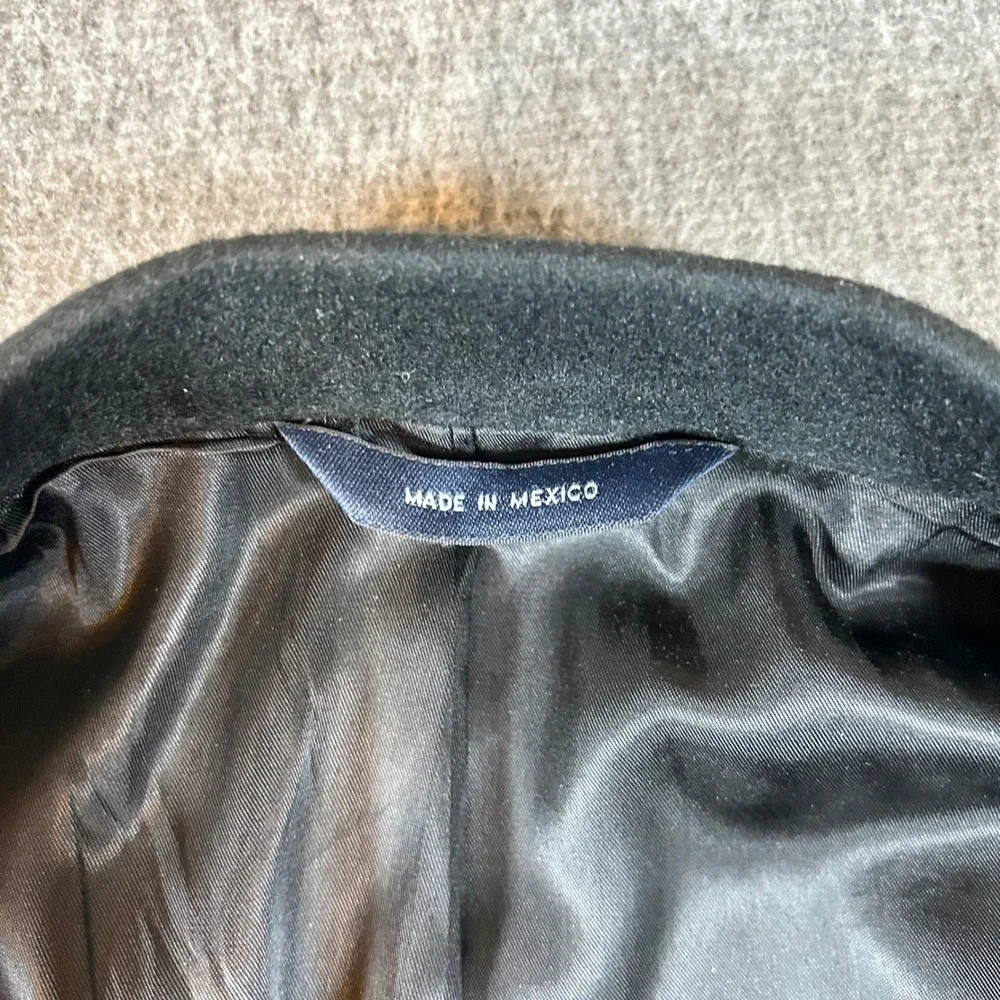 Brooks Brothers Pure Cashmere Blazer Men's Black 44 Regular‎ Suit Jacket Classic
